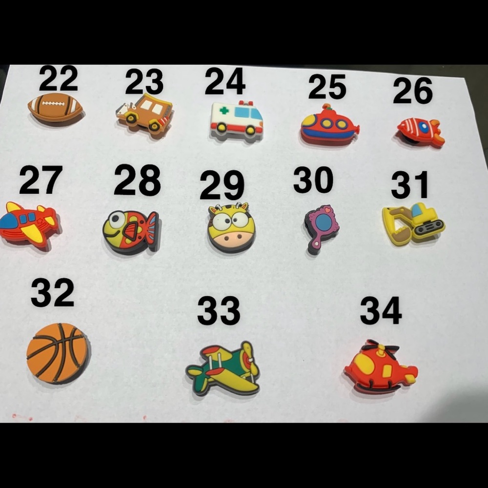 CROCS JIBITZ CHARMS